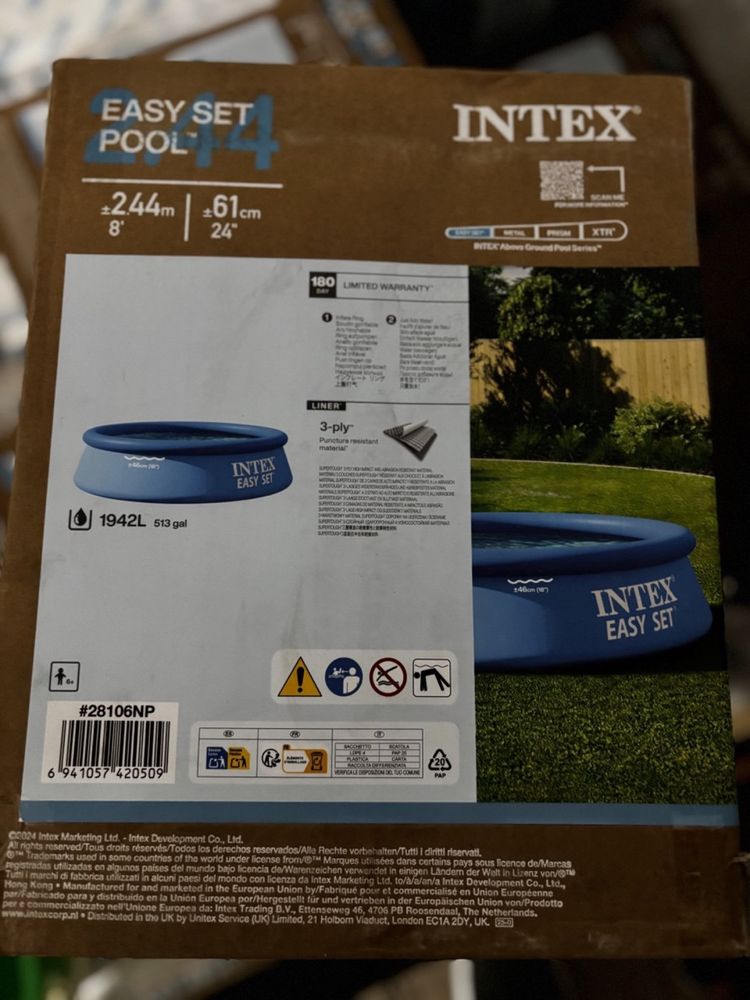 Intex bassenlar narxlari bilan