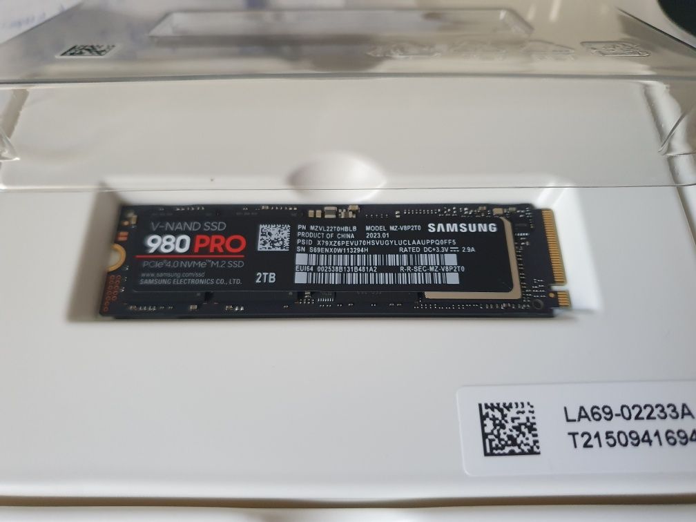 SSD Samsung 980 Pro nVME 2TB