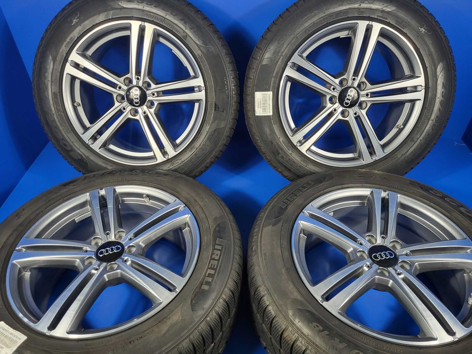 Vand jante/roti R18 pt Audi Q5 - anvelope 235 60 18 m+s foarte bune