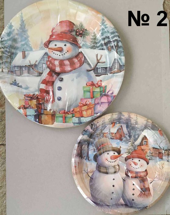 Парти артикули, картонени чинии