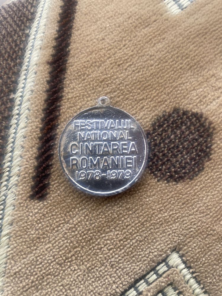 Medalie Festivalul National Cintarea Romaniei 1978-1979