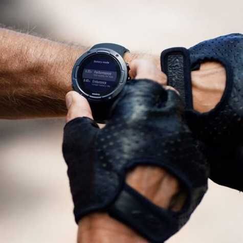 Ceas sport Suunto 5 G1 All Black, unisex,alb și negru