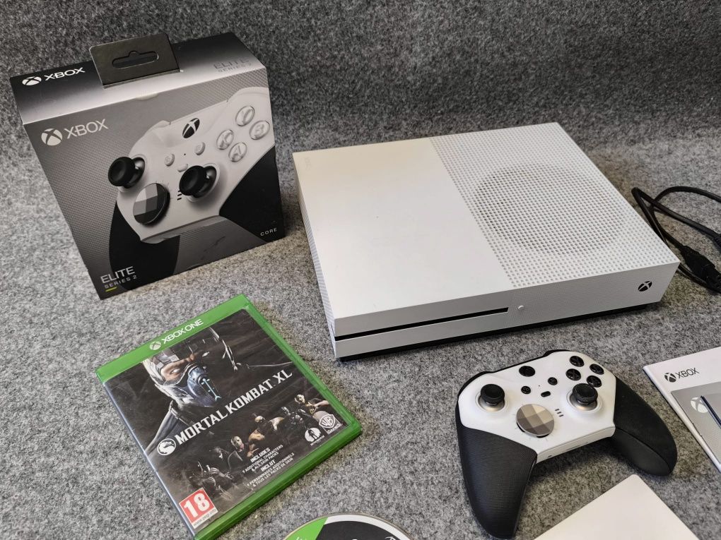 Consola Xbox One S 1TB si controller Elite 2