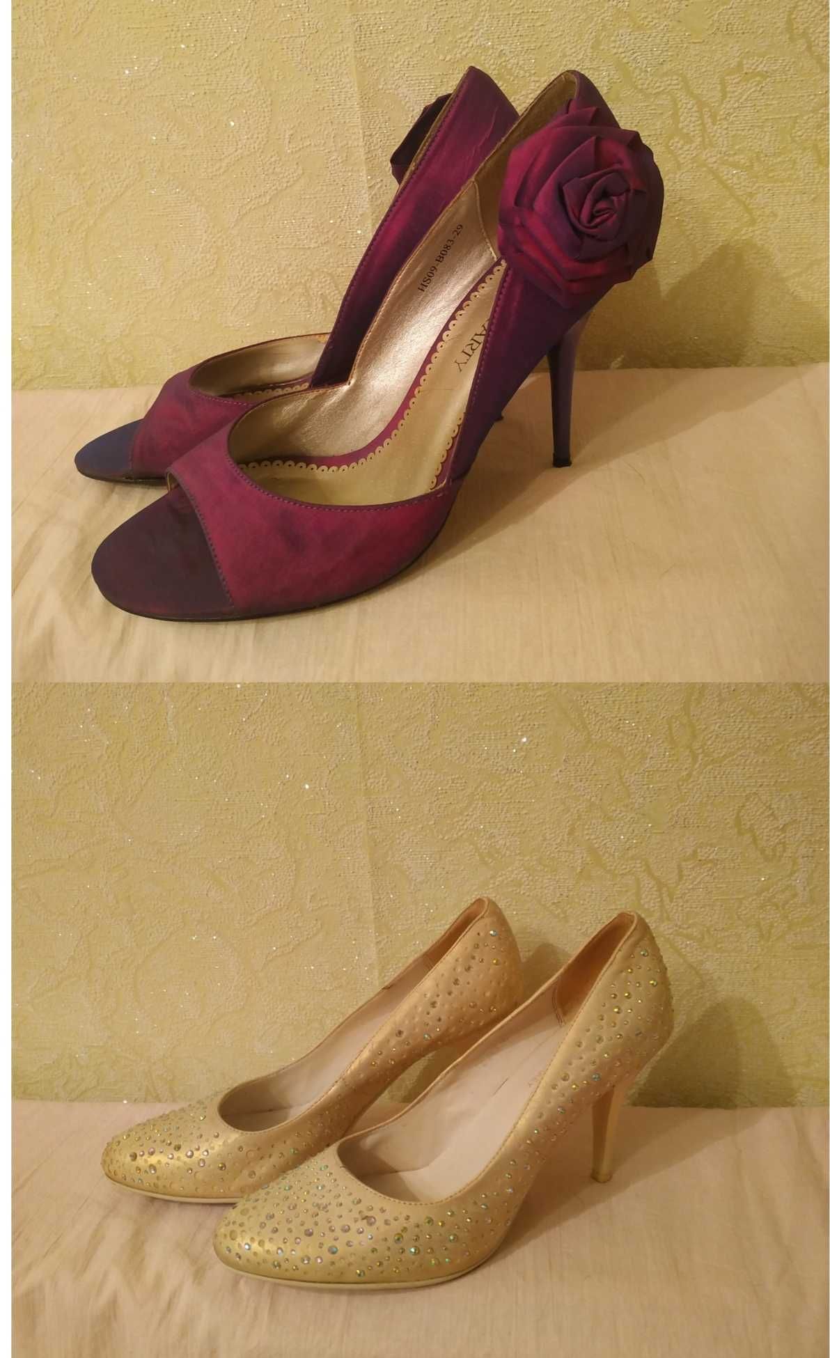 2 Пакета женской обуви ( 14 пар) Размер 39-40