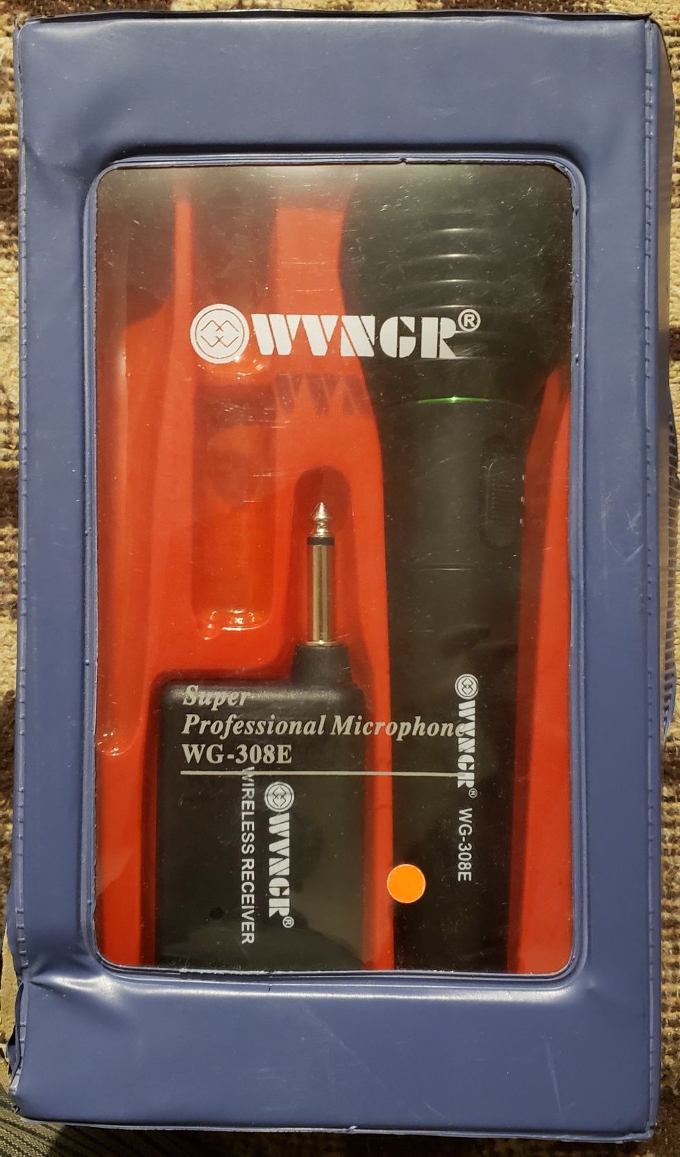 Microfon Wireless, WG-308E, Receiver, Emisie_FM.