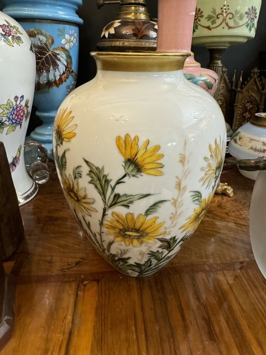 Vas portelan - pictura manuala