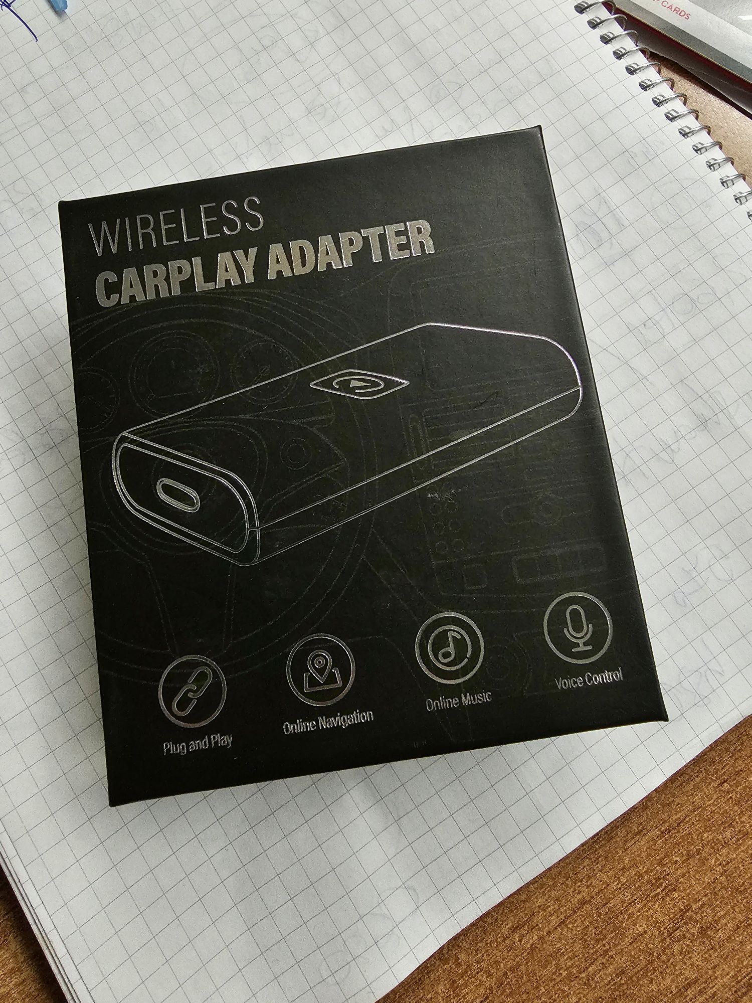 Modul wireless pt auto cu Apple Carplay pe fir