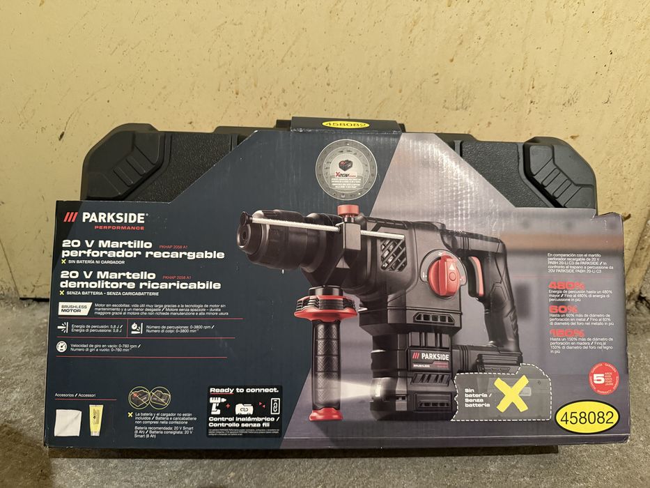 Перфоратор парксайд parkside performance x20v Pkhap 2058 A1