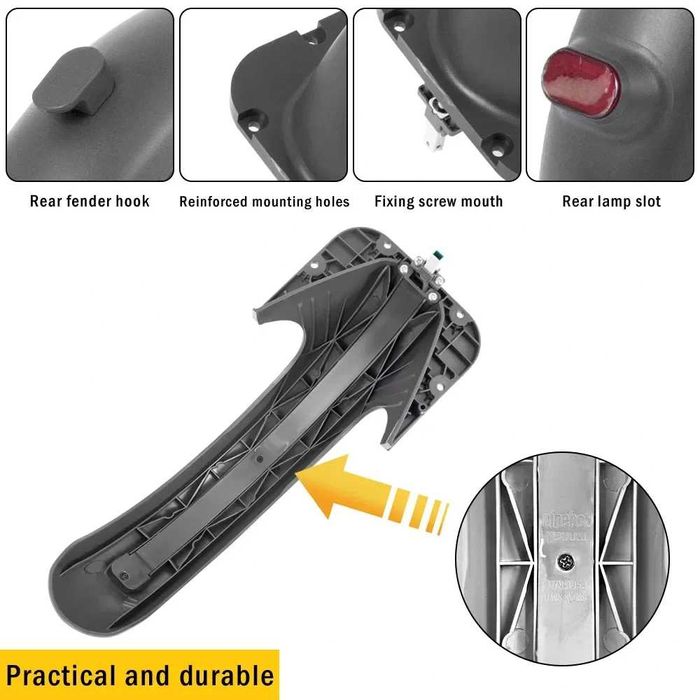 Aripa aparatoare spate cu stop frana trotineta Segway Ninebot MAX G30