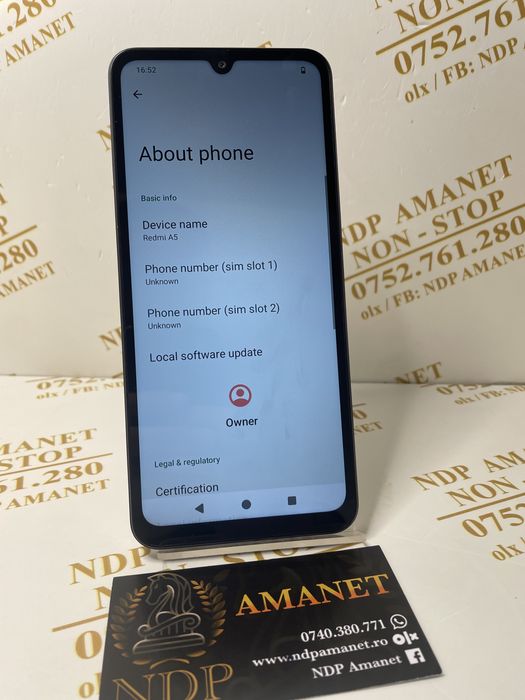 NDP Amanet Braila Redmi A5 64gb (42376)