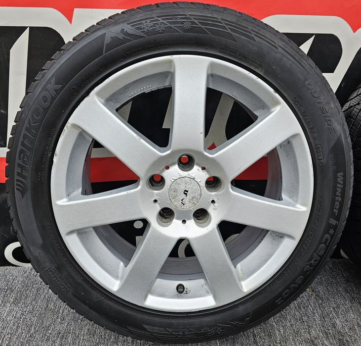 JanteAliaj 17'5x112+Cauciucuri225-50-17'SeatLeon,Skoda,AudiA4,VwPassat