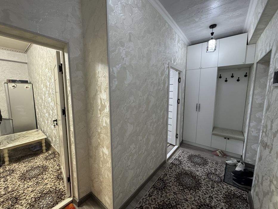 Бектемир Водник ор.РАЙгаз 1 комнатная с ремонтом меьелью и техникой