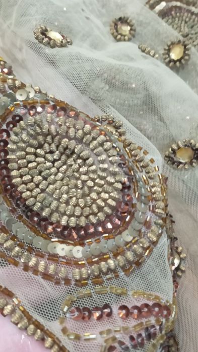 Ткань материалы бисер