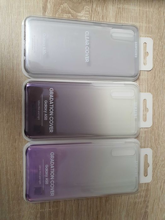 Husa Carcasa originala Samsung A30S, A50, plastic gradation cover