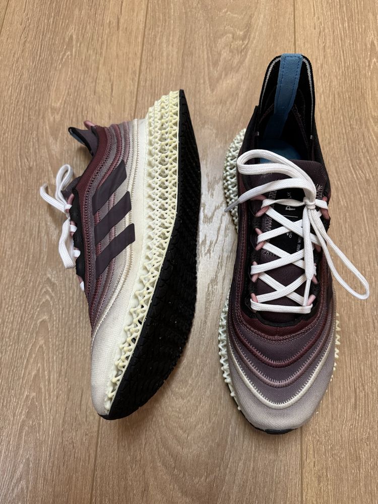Sneakersi Adidas 4D Parley burgundy