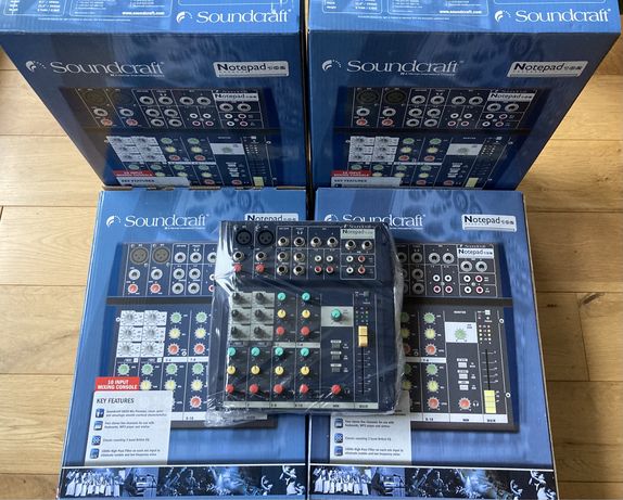Mixere SoundCraft NotePad 102 Noi (Yamaha/EV/Dynacord/JBL/Behringer et