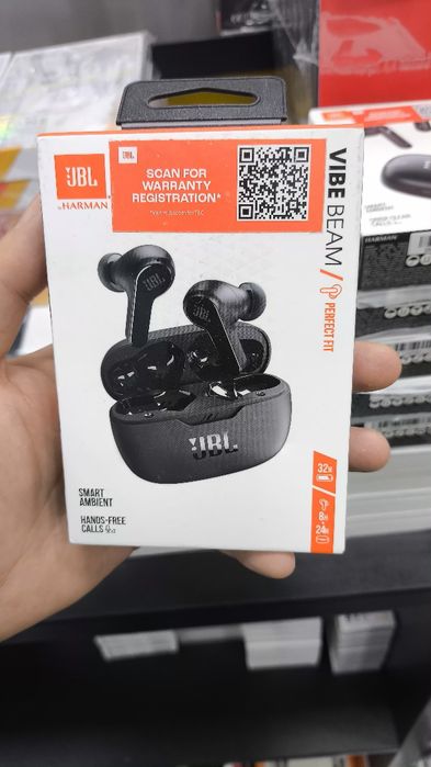 JBL Vibe Beam  оригинальные наушники