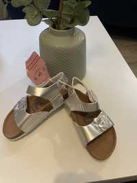 Sandale noi fete argintii 29
