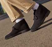 Ghete chukka 41 premium Clarks NOI piele naturala moale