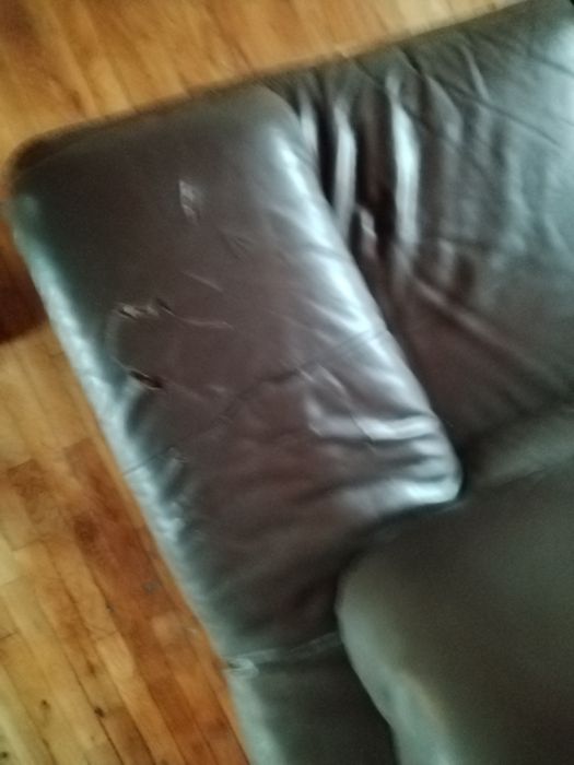 Диван кожа подарявам