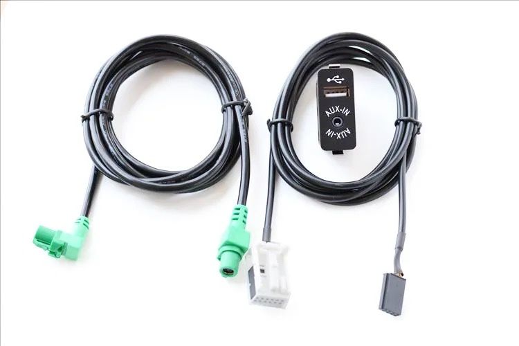 Cablu adaptor Aux in USB 12-4 pini BMW Mini Cooper E81 E90 E60 F10 F06