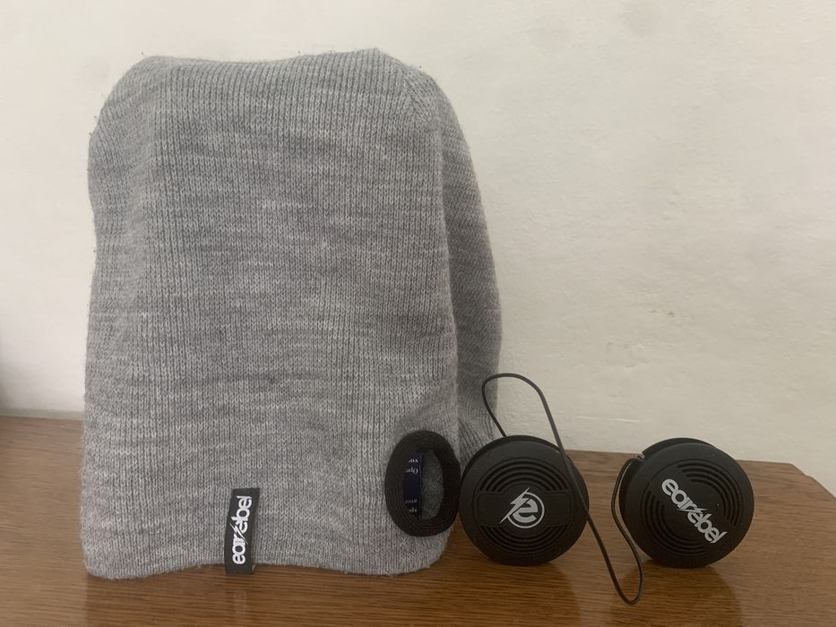 caciula SPORT Earebel + casti Bluetooth