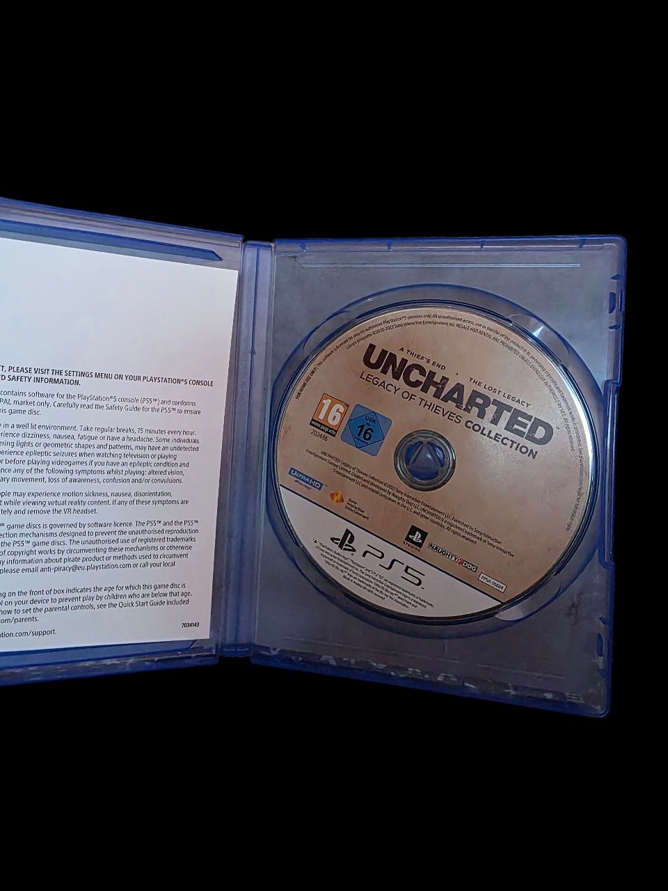 Uncharted -LEGACY OF THIEVES Remastered collection PS5