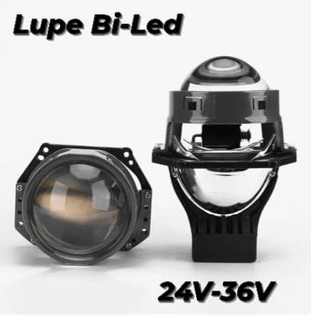 Kit Lupe Bi-Led Exclusiv 24V-36V (Camioane, Tiruril)20000Lm/6000K/120W