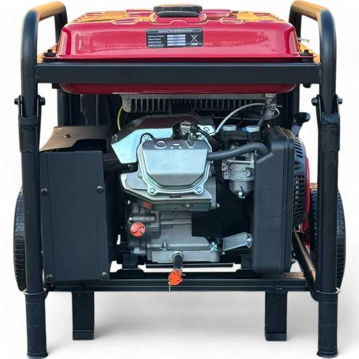 Инверторен Бензинов Агрегат Bullmax 8500I, Червен, Преносим, Моно