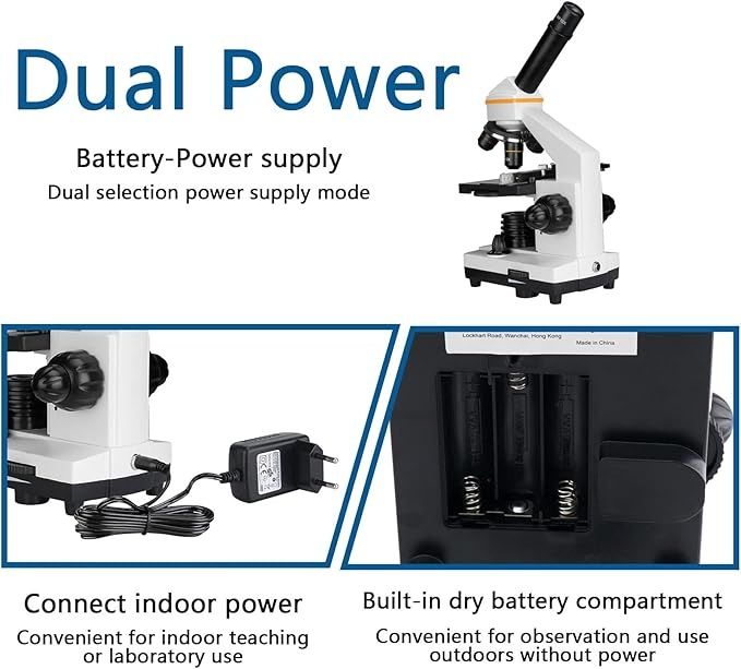 Microscop Svbony SV601,  80x 1600x + accesorii  + adaptor telefon