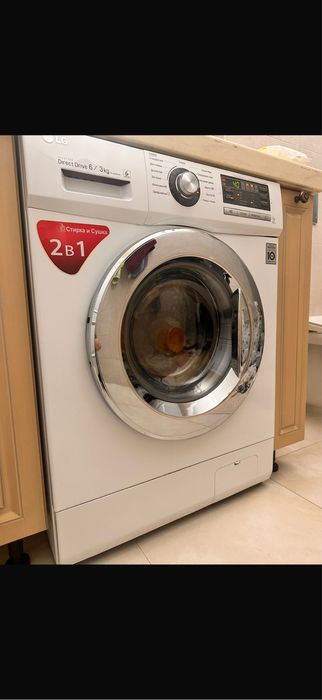Продам стиральную машину LG 6/3кг гибрид