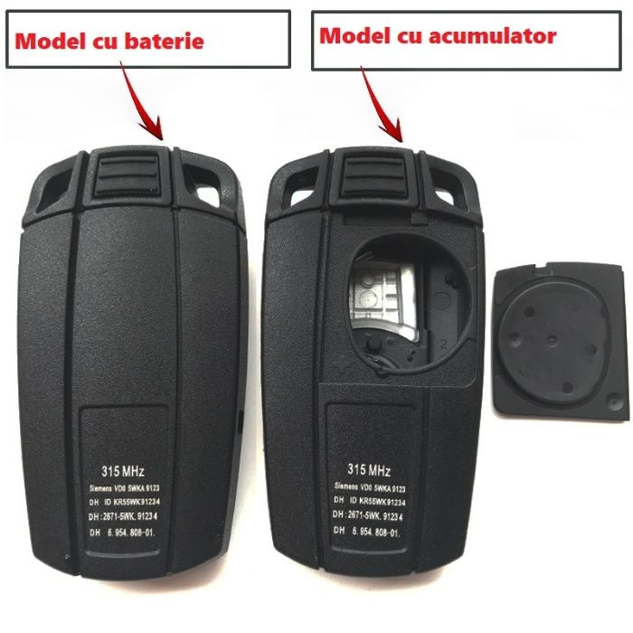 Carcasa cheie BMW seria 5 E60 E61 seria 3 E90 E91