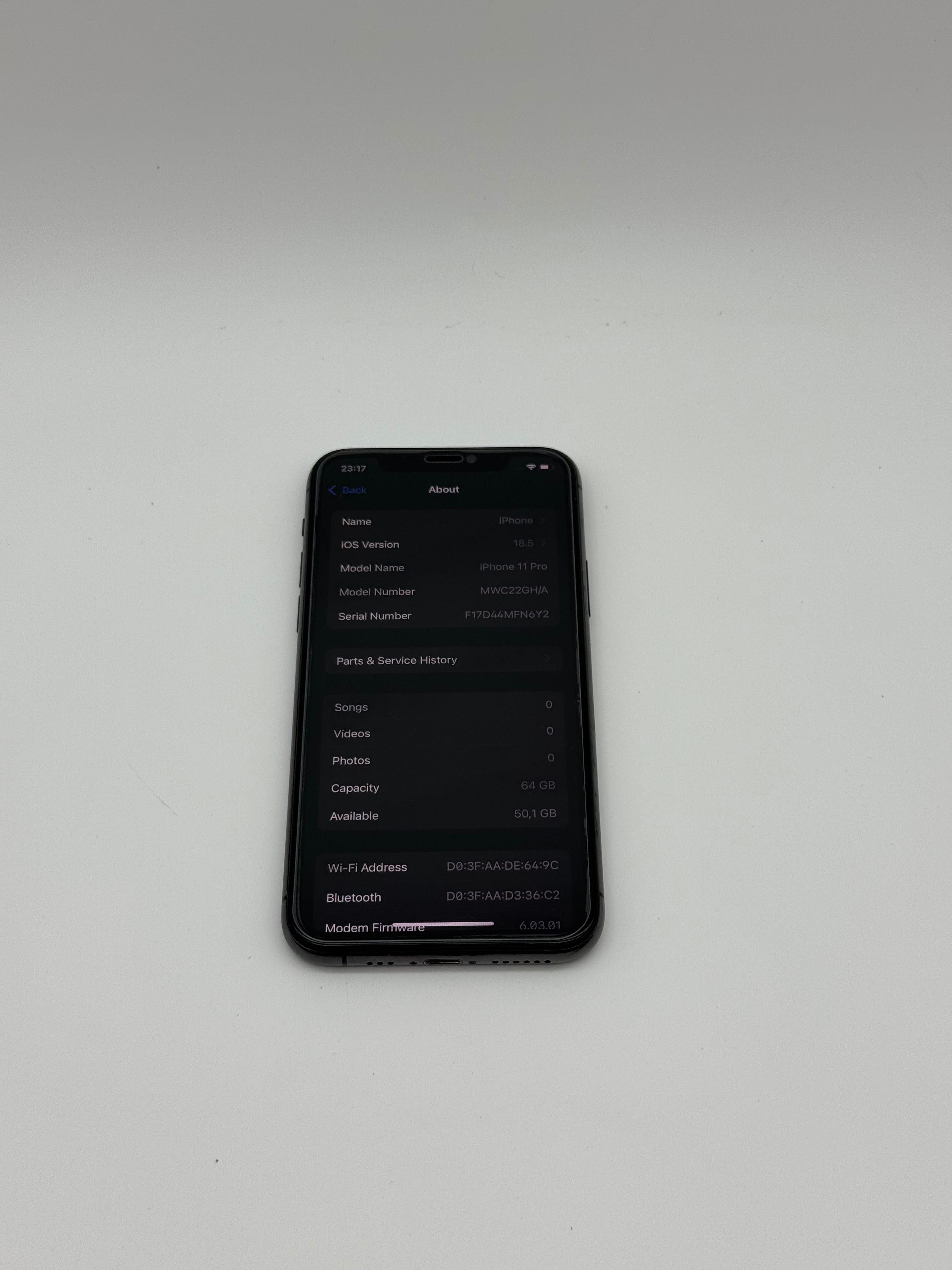 iPhone 11 Pro Space Grey 64 Gb 100% Батерия