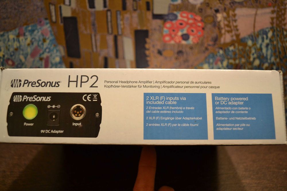 Presonus HP2 amplificator casti stereo,pentru inregistrari mobile.