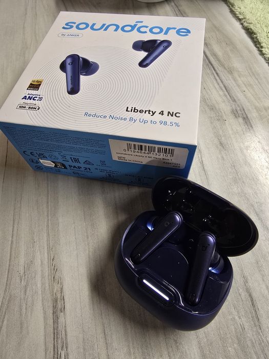 Soundcore Liberty 4 NC – Navy Blue | КАТО НОВИ