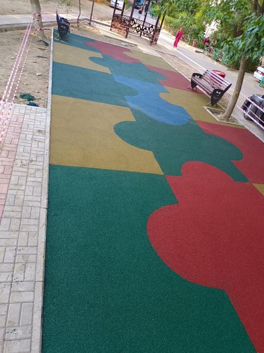 Резиновое крошка,тартановое покрытие,резиновое покрытие,тартан,плитка