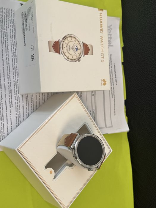 41mm Huawei Watch GT 5 Yettel Гаранция 2027 г. Brown