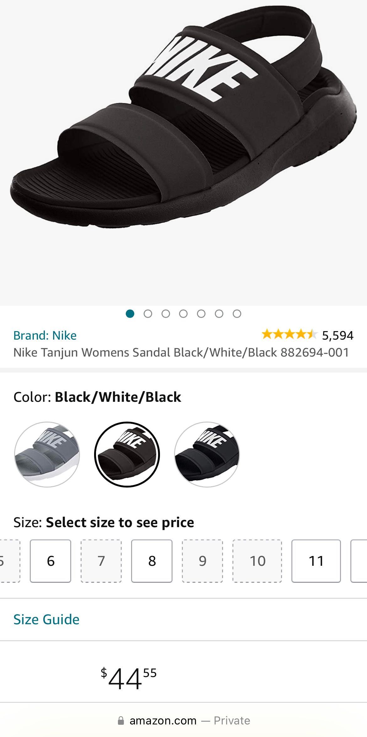 Nike, Tanjun. Легкие спортивные сандали из США. Оригинал. Разм. 38