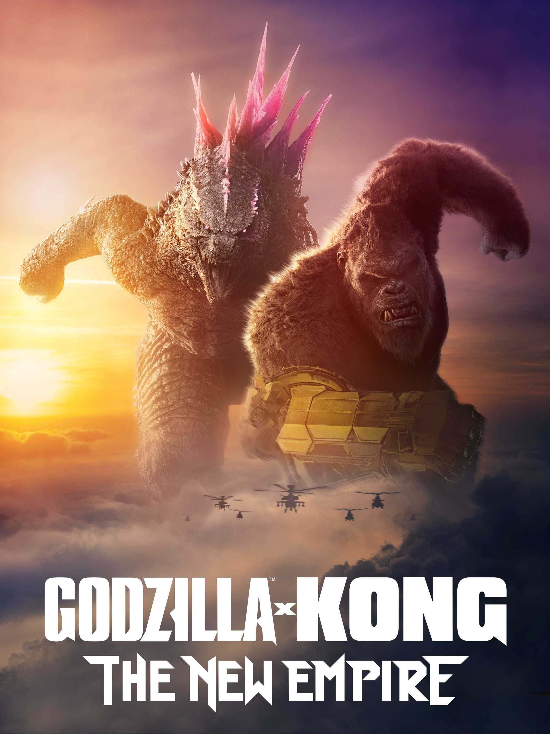 4k - Годзилла и Конг: Новая империя / Godzilla  - 2024