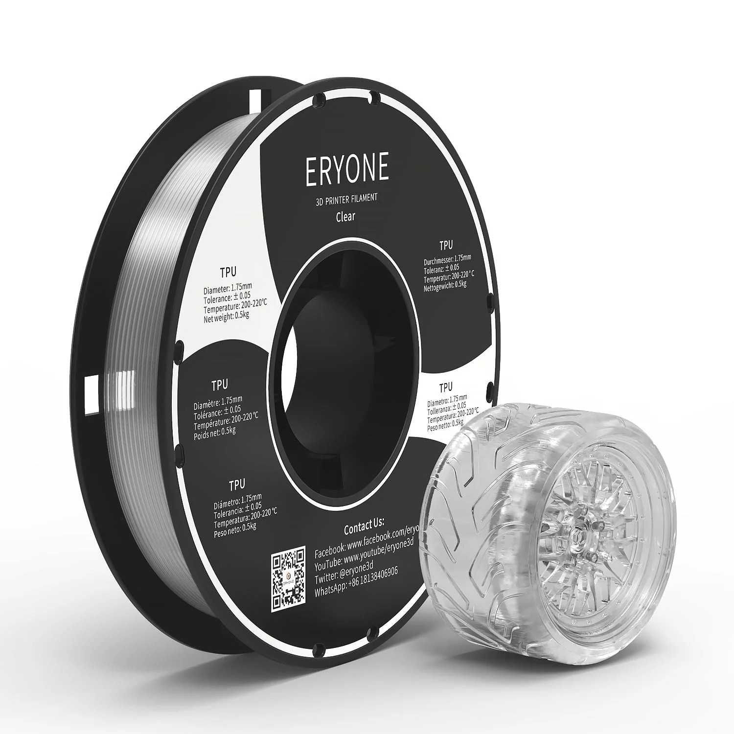TPU Filament, ТПУ Филамент, (Гумена Нишка) за 3Д Принтер