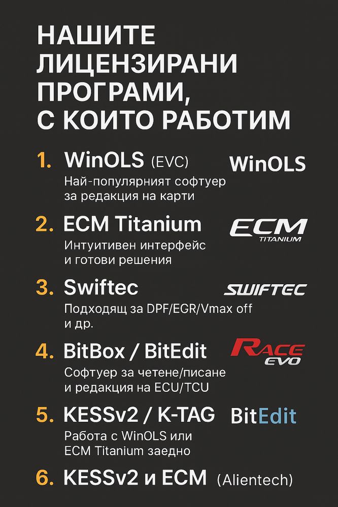 Професионален ECU чип тунинг
