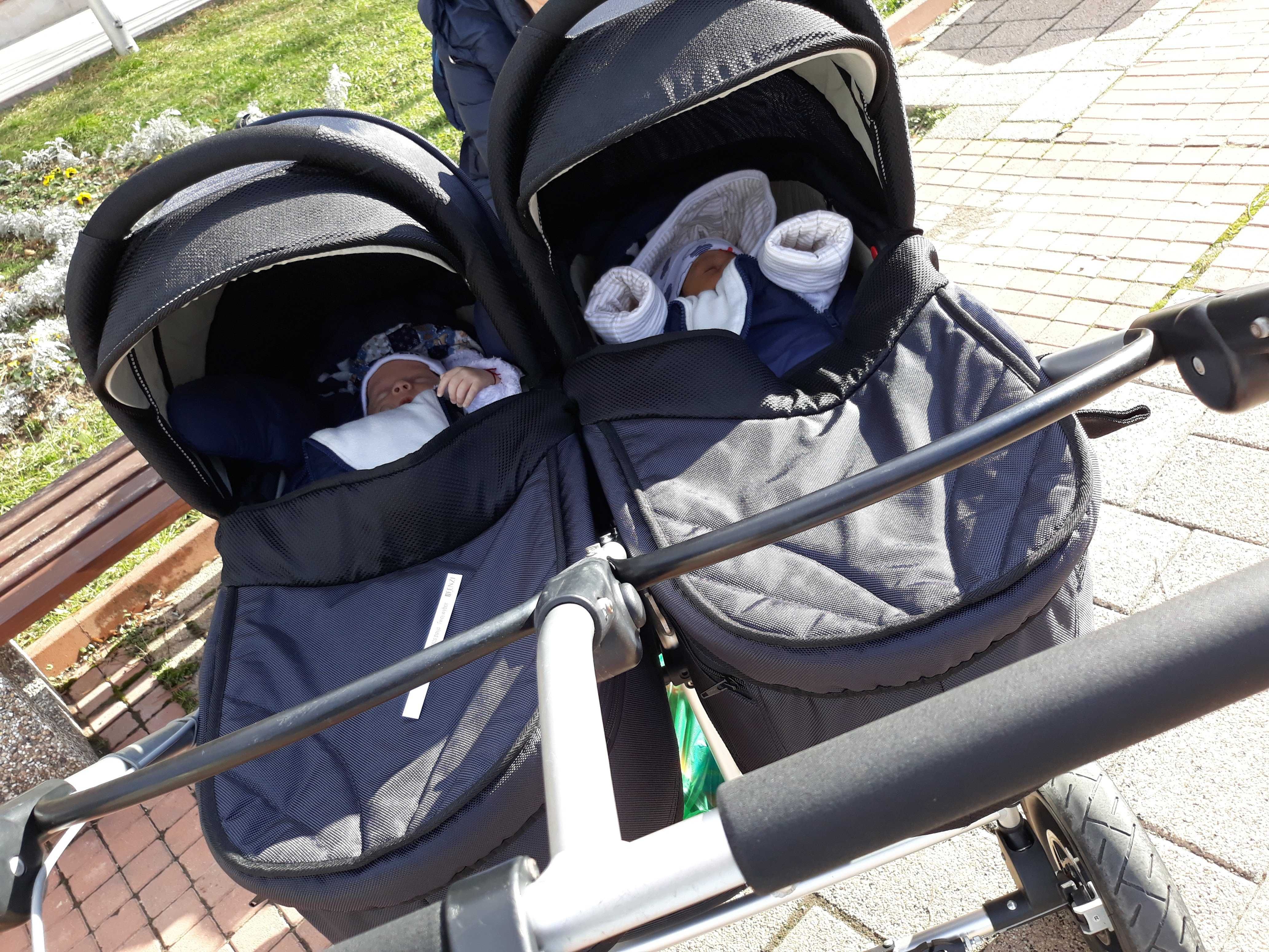 TFK количка за близнаци