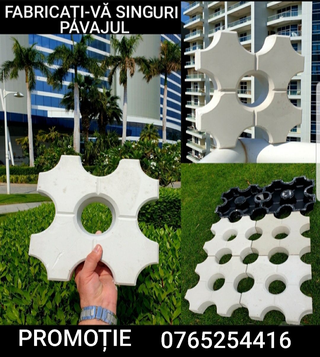 OFERTA SEZONULUI vand matrite pavaj constructi forme pavele black scul