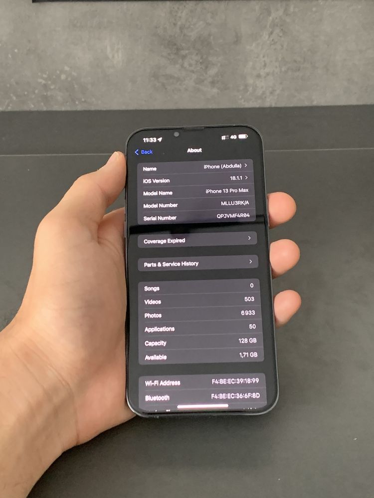 Iphone 13 Pro Max 128Gb