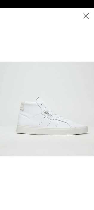 Adidasi  adidas piele naturala albi marime 36.5