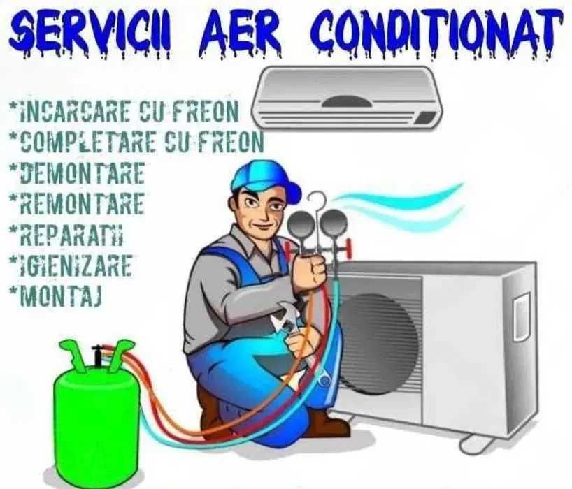 Montare/Instalare/Mentenanta/Incarcare cu freon Aere Conditionate
