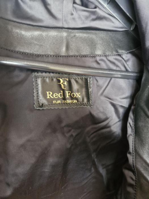 Blana naturala 2 in 1 Red Fox marime M