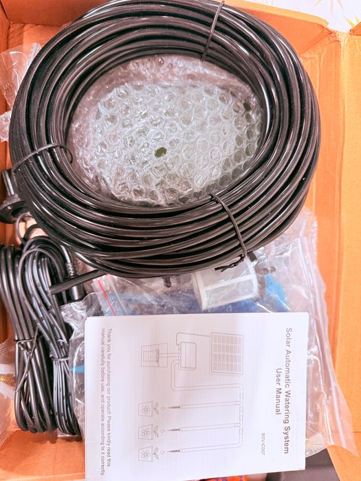 Соларна система за капково напояване