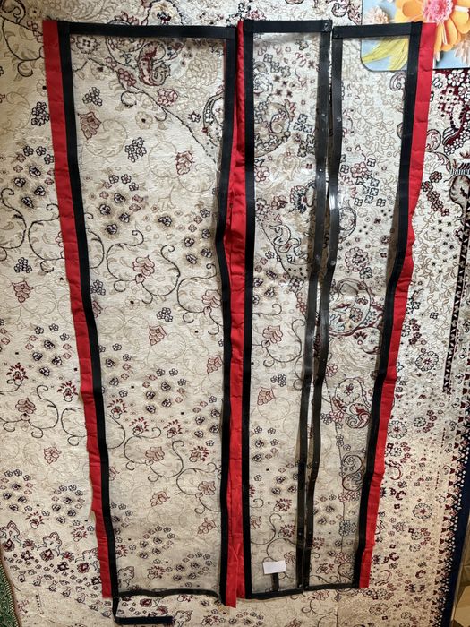 Шторы прозрачные силиконовые на двери, пленка для двери