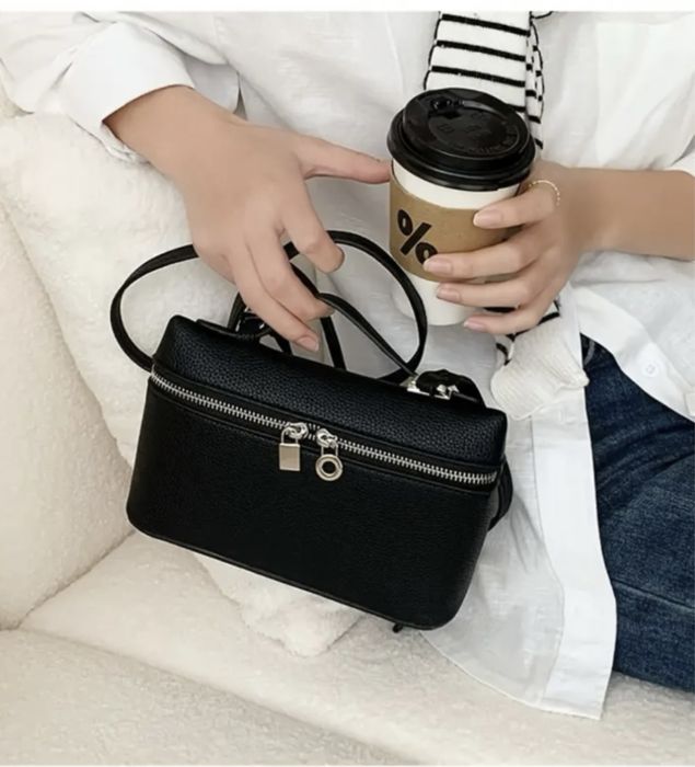 Черная мини сумка